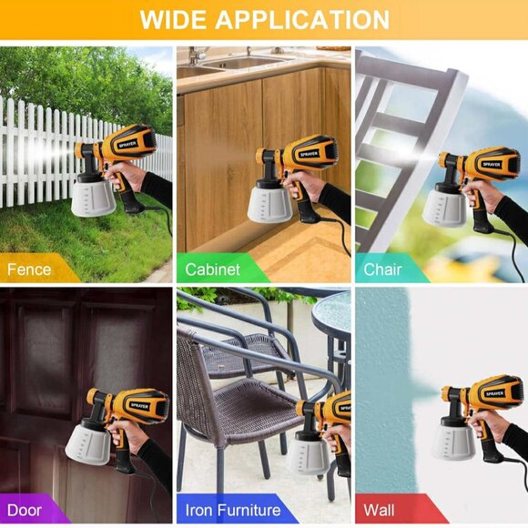 700W Paint Sprayer – Model VF803 – Used, Tested & Working - Picture 5 of 7